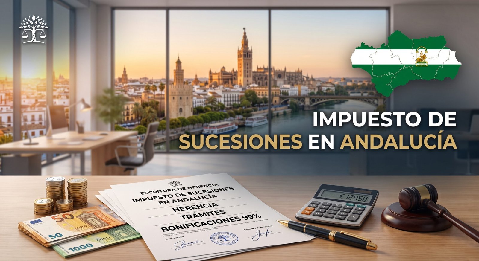 Impuesto de Sucesiones en Andalucía: bonificaciones, plazos y ejemplo práctico